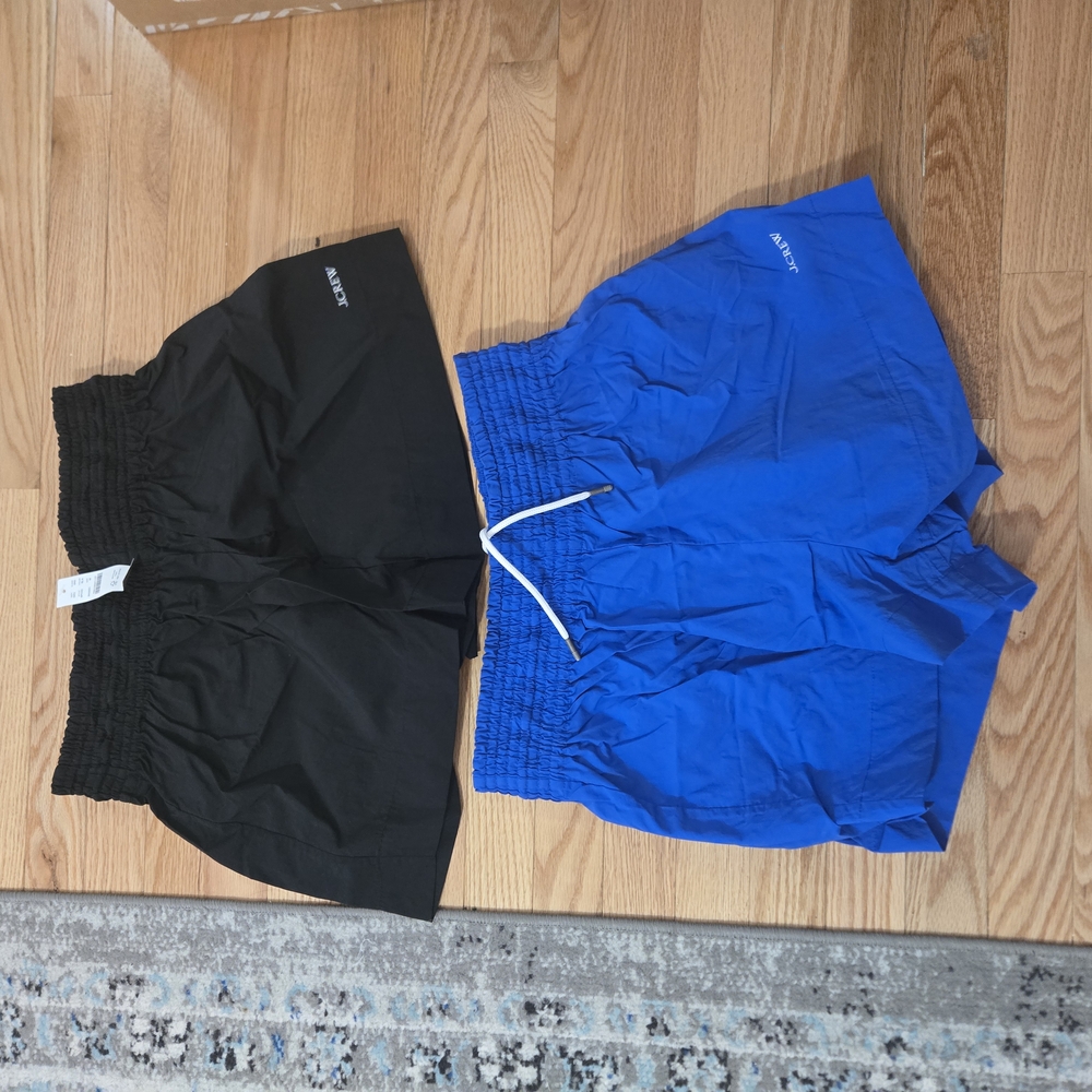 Women Jcrew Smocked Shorts Set